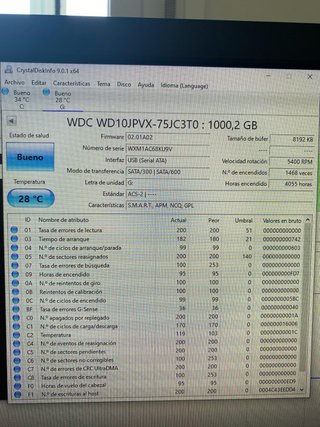 Disco Duro 1TB WD