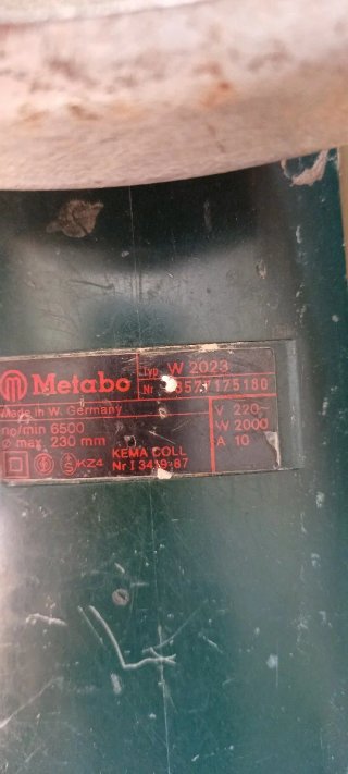 Amoladora grande Metabo W2023