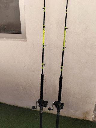 2 Cañas y Carretes Curricán Ligero