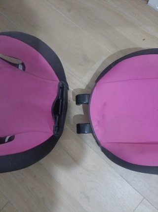 Silla coche niño Vivitta rosa y negro