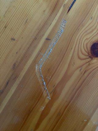 Tavolo e 2 panche in legno