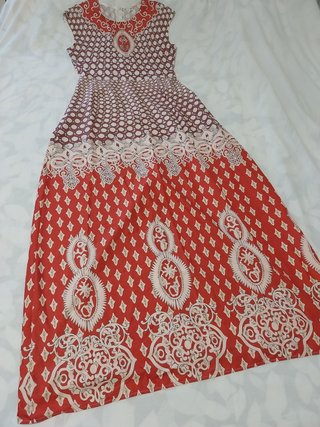 Vestido Boho Largo Estampado