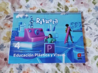 Educación plástica y visual, 4 Primaria, Revuela.