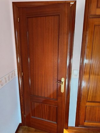 Puerta Sapelly en muy buen estado