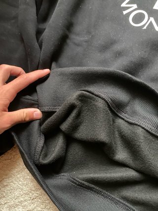 Moletom Moncler Preto