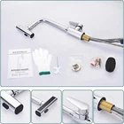 Rubinetto Cucina Cascata Metallo Argento