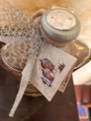 Lámpara Aceite Artesanal Decorativa