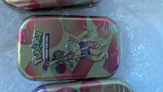 3 Latas Pokémon TCG 151 Selladas inglés