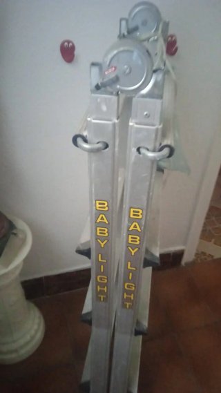 Escalera Metálica BABYLIGHT miltiposicion aluminio