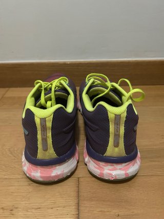 Zapatillas deportivas mujer rosa/morado