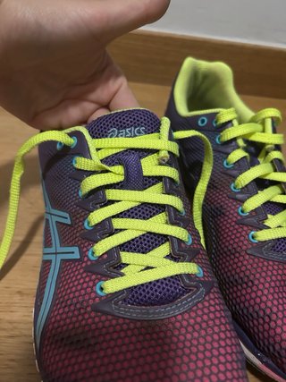 Zapatillas deportivas mujer rosa/morado