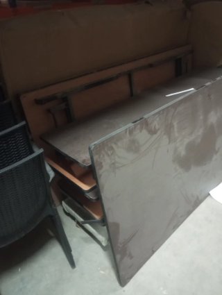 Mesa Evento Plegable con Ruedas