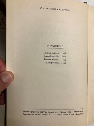 La edad del bronce. Ed. Labor. 1934. Como nuevo