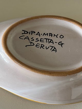 Collezione Ceramiche Deruta M. Sambuco 6 pezzi