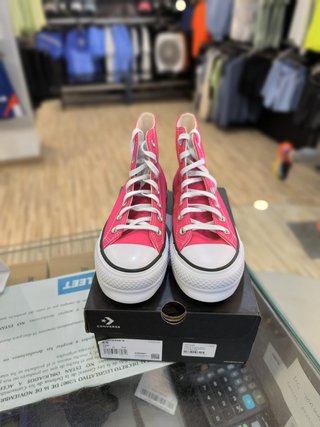 Botas Converse Chuck Taylor Hi Rosas Talla 37