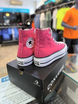 Botas Converse Chuck Taylor Hi Rosas Talla 37