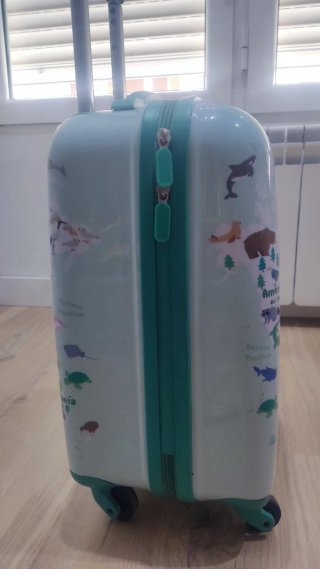 Maleta infantil Mini Home mapa del mundo