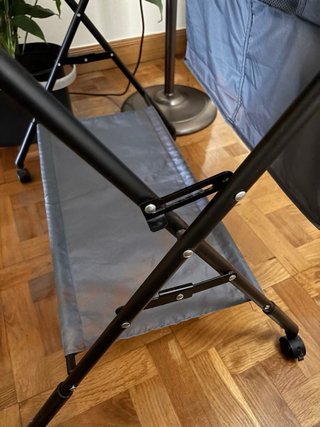 Cambiador de bebé plegable y portátil