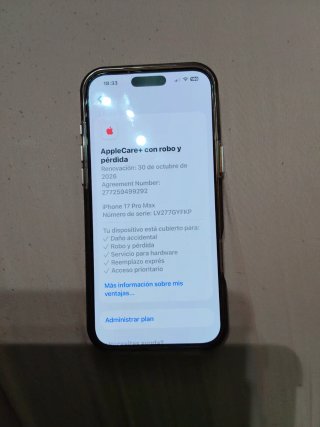 iPhone 17 Pro Max 256GB Naranja + AirPods 4