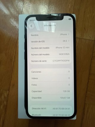 iPhone 12 mini 128GB Nero