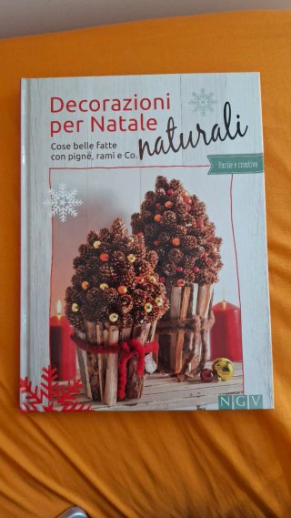 Libro di decorazioni per Natale naturali