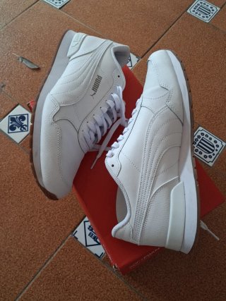 Zapatillas Puma Hombre Blancas