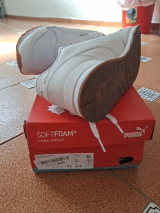 Zapatillas Puma Hombre Blancas