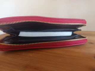 Cartera monedero targetero