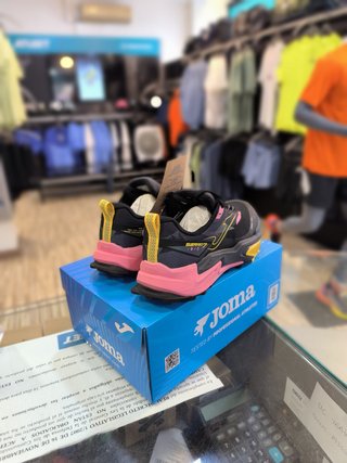 Zapatillas Trail Joma Sierra Lady 38 Negra Rosa