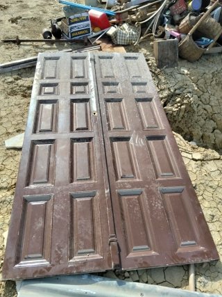 Puerta de calle 1.25 x 2.40 m t 687022011