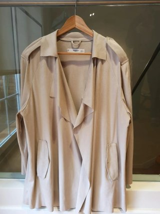 Chaqueta Mango Ligera Talla M/L Gris