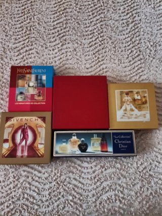 Miniaturas Perfume Christian Dior, Givenchy, Guerl