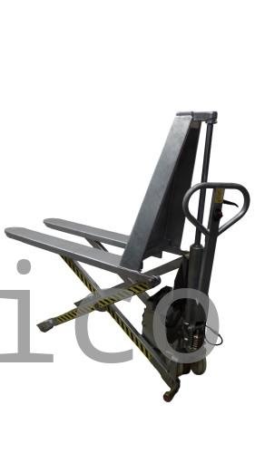 Transpaleta Tijera Galvanizada Eléctrica - 1000 Kg