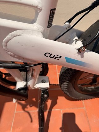 Bicicleta Eléctrica Plegable Crazybird CU2