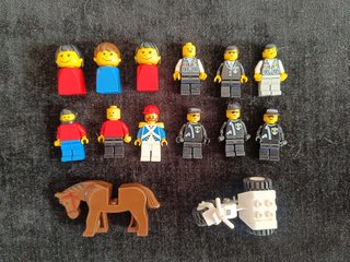 LOTE LEGO VINTAGE ANNI '90 - MALETIN PLAYCASE