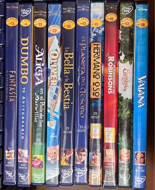 Colección DVD Clásicos Disney Español