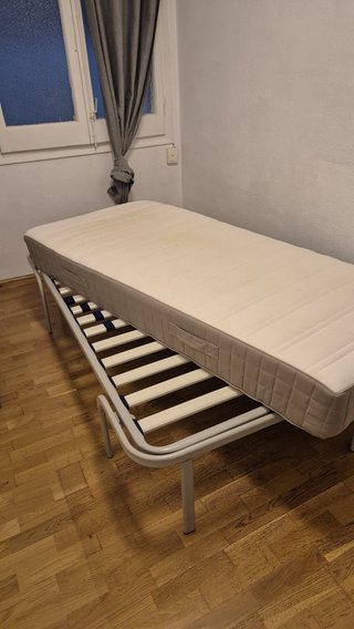 Somier y colchón 90cm
