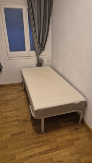 Somier y colchón 90cm