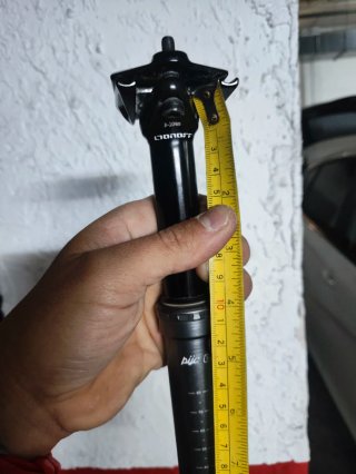 Tija telescópica  27.2mm Pija (On/Off).