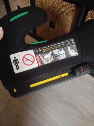Silla elevadora coche I-SIZE FIX