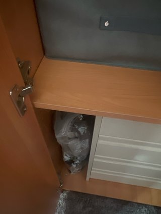 Guardaroba giovanile in ciliegio 80x240, cassettiera non inclusa