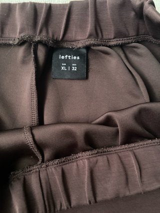 Pantalón punto suave marrón