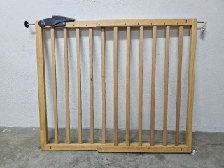 Barrera de seguridad madera infantil