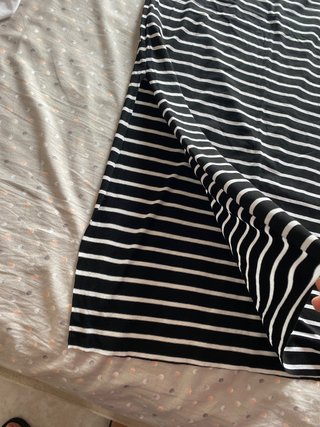 Vestito a righe taglia unica