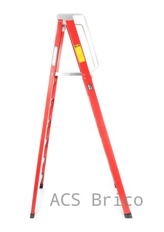 Escalera Fibra Tijera 2x6 - 1,71 Metros - 10402 - Mader