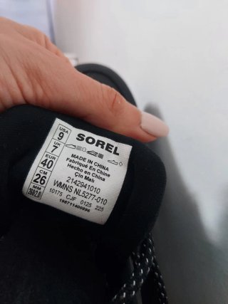 Zapatillas Sorel Gore-Tex Negras