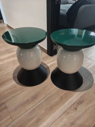 Pareja Mesas Auxiliares Zara Home Tricolor