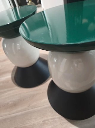 Pareja Mesas Auxiliares Zara Home Tricolor