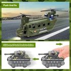 Set Elicottero Militare Giocattolo