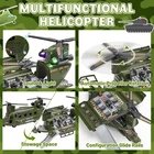 Set Elicottero Militare Giocattolo